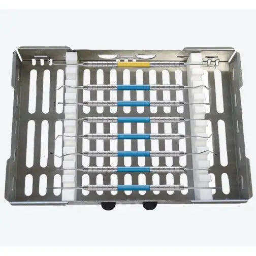 A Titan Instruments Micro Papilla Elevator Posterior Offset, TP-4, Double End Stainless Steel - Micro Tunneling Instruments, Micro Papilla Posterior Offset, TP-4 - Image 1