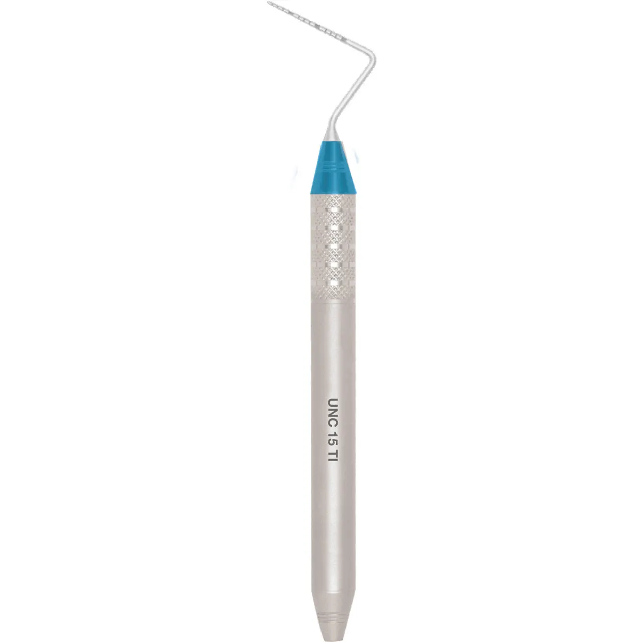 A. Titan Titanium UNC 15 Implant Probe, Single Ended, Color Coded Blue Handle, 1/Pk thumbnail 2