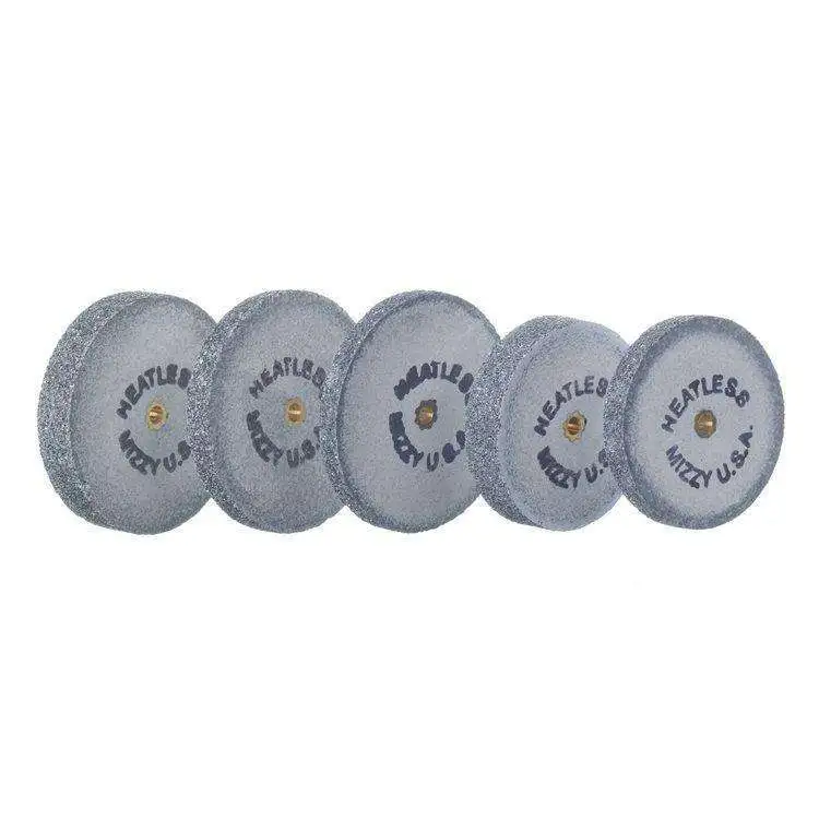 Mizzy Heatless Wheels, #3, White, 3/32" x 1" (2.4 x 25.4 mm), 50/Pkg, 1900243 thumbnail 3