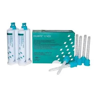 Exabite II NDS VPS Bite Registration Creme, Fast Set, Aqua, 48 mL Cartridge Refill Package, 8/Pk, 132418 thumbnail 13