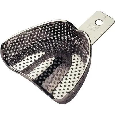 COE® Nickel-Plated Perforated Impression Tray, #5 Narrow Medium Upper, 1/Pk, 260051 thumbnail 8