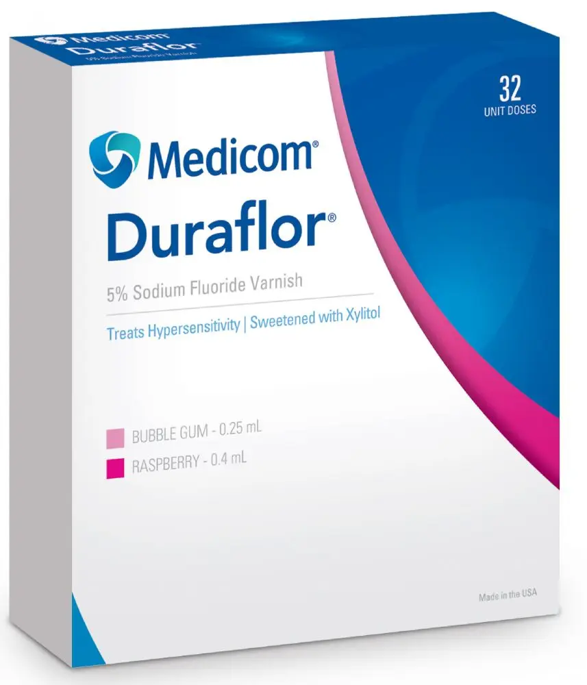 Duraflor 5% Sodium Fluoride Varnish, Unit Dose 0.25 mL, Bubblegum, 200/Pack, 1011-BG200 thumbnail 8