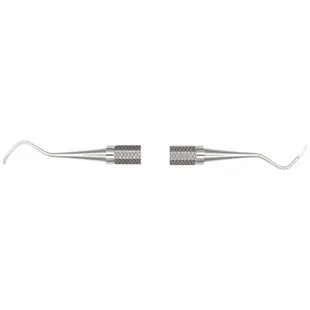 American Eagle XP McCall 13/14S Curette, Double End, 3/8" EagleLite Resin Yellow Handle, AECM13-14SXPX thumbnail 4