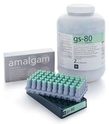 SDI GS-80 Admix Amalgam Capsules, Regular Set, 3-Spill (800 mg), 50/Box, 4403303 thumbnail 4