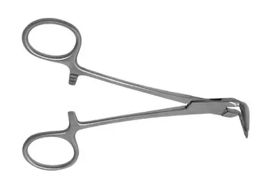 J&J Instruments Stieglitz Fragment Forceps, 90° Tip, 5", 04-389 - J&J Instruments - Stieglitz Fragment Forceps - Image 1