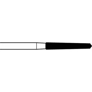 Midwest Once Sterile Surgical Carbide Bur, FG, Tapered Fissure #162, 1.6 mm Diameter, 10/Pkg, 314614 - Midwest® Once™ Sterile Surgical Carbide Burs - FG, 10/Pkg - Tapered Fissure, # 162, 1.6 mm Diameter - Image 1