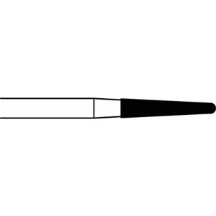 Midwest Once Sterile Trimming & Finishing Carbide Bur FG #7664, Tapered Fissure, 1.4 mm, 10/Pkg, 319569 thumbnail 2