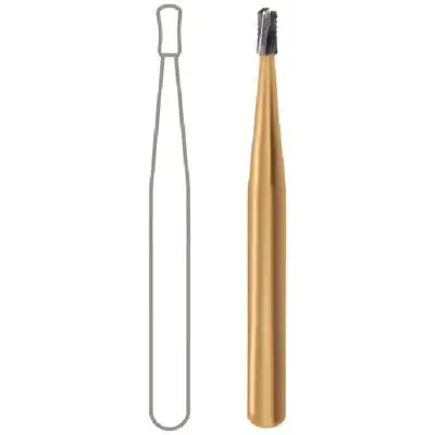 Midwest Multi-Prep Carbide Bur, FG #331, Pear, 1.0 mm Diameter, 1.6 mm Length, 100/Bag, 396262 thumbnail 3