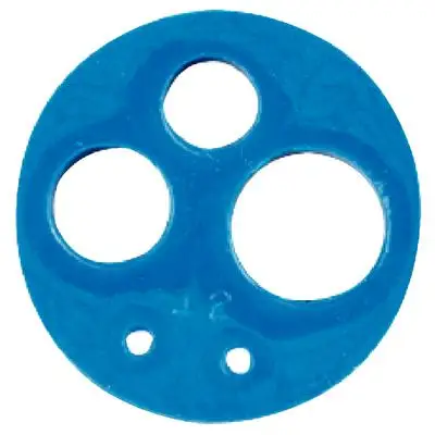 Midwest Stylus Standard Handpiece Gasket, 5-Hole, Blue, Fiber Optic, 773018 - Midwest Stylus Standard, Handpiece Gasket, 5-Hole, Blue, FiberOptic, 773018 - Image 1