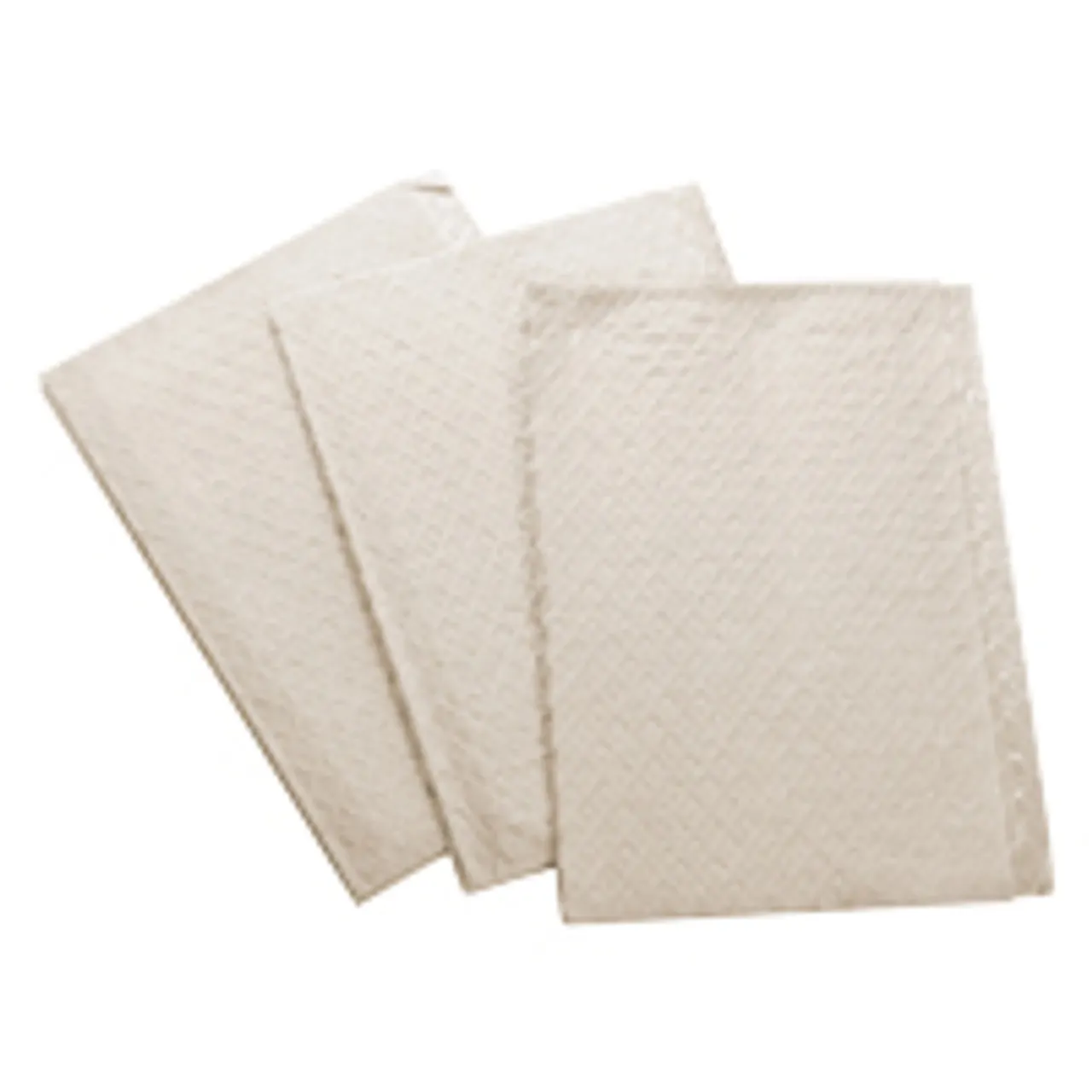 Tidi Products Ultimate Towel Bib, 13" x 18", Lavender, 3-Ply Tissue/1-Ply Poly, Diamond-Embossed, 500/Case, 919400 thumbnail 3