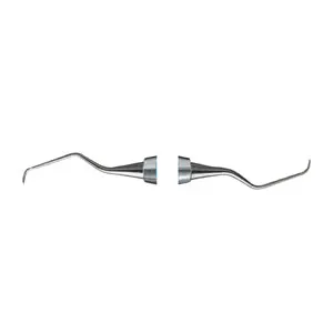 Premier Big Easy Ultralite Gracey Curette 3/4, Double End, Purple, Silicone Round Handle, #05603 thumbnail 2