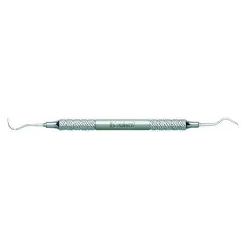 Nordent Relyant Scaler, Double-End Anterior Sickle N5 / Contra-Angle Hoe #48, Relyant #6 Handle, Stainless Steel, VSCN5-48 thumbnail 3