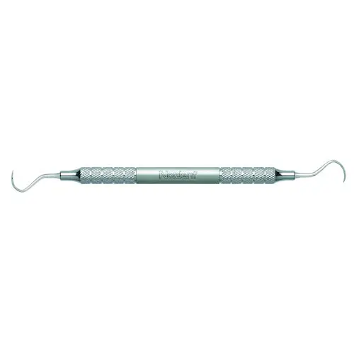 Nordent Relyant Scaler, Double-Ended Universal Anterior/Posterior Sickle #N129, Relyant #6 Handle, Stainless Steel, 1 Each thumbnail 3