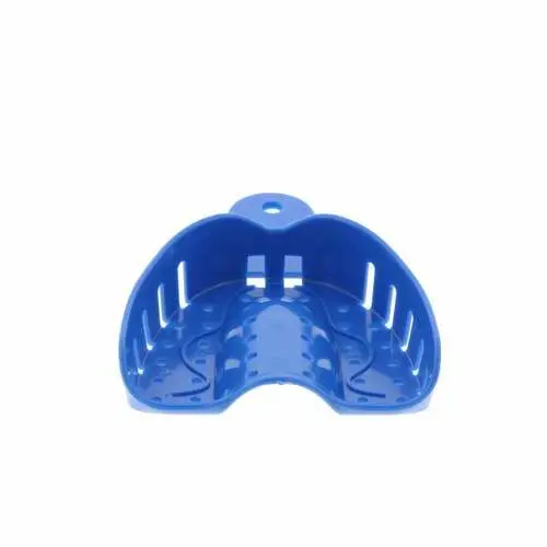 Plasdent Excellent Disposable Impression Trays, #1 Large Upper, Perforated, Teal, 12/Pk, IT-LU thumbnail 4