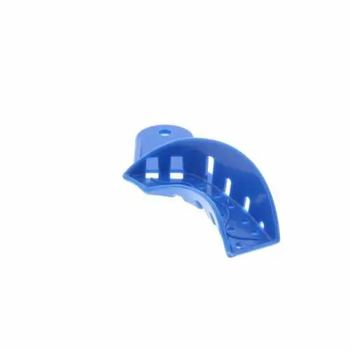 Plasdent Excellent Disposable Impression Trays, #7 Upper Right/Lower Left, Perforated, Teal, 12/Pk, IT-URLL thumbnail 4