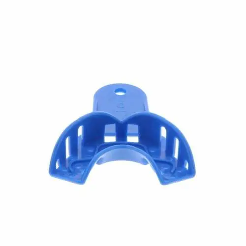 Plasdent Excellent Disposable Impression Trays, #9 Anterior, Perforated, Royal Blue, 12/Pk, IT-ANT thumbnail 4
