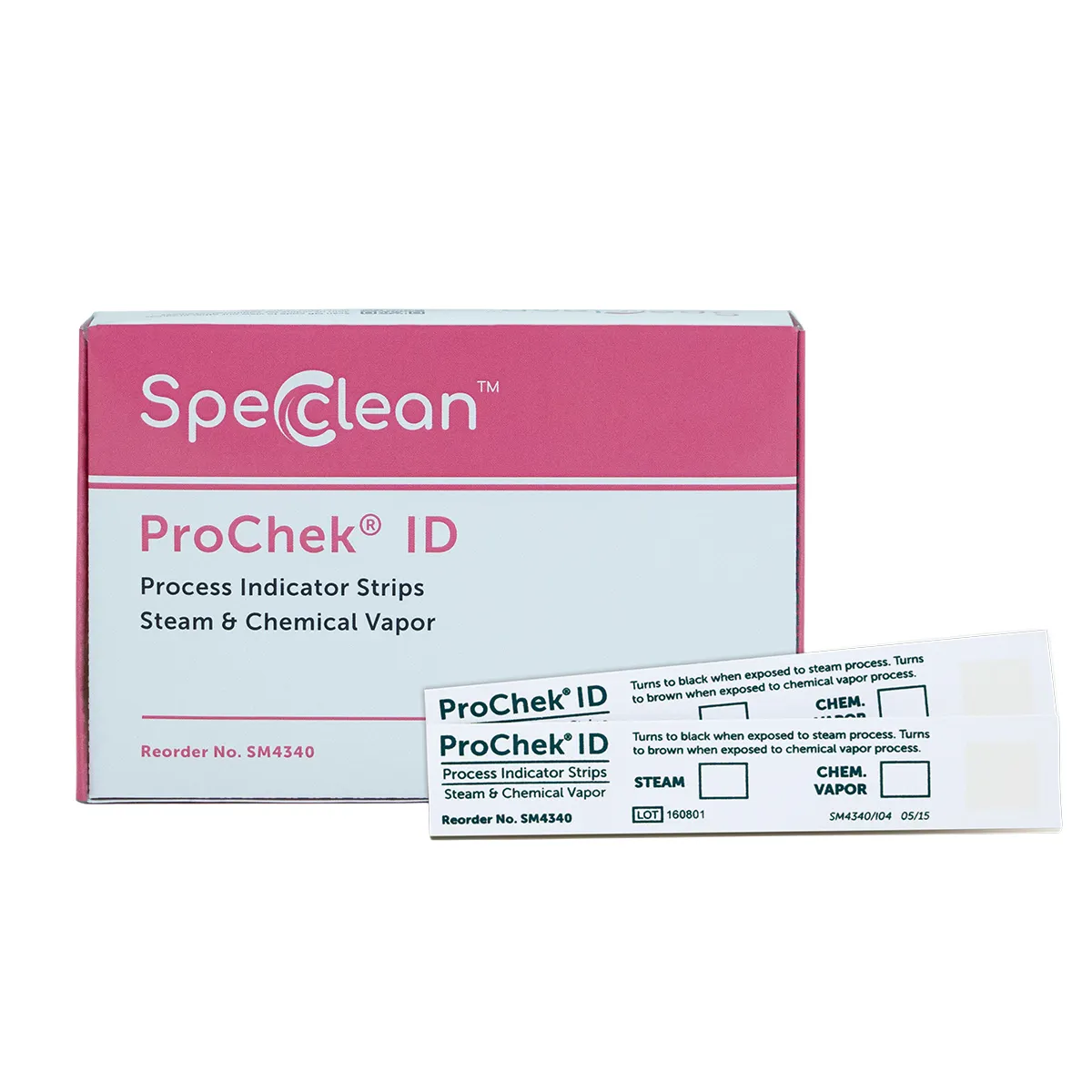 ProChek ID Process Indicator Strips for Steam and Chemical Vapor, 4" x 3/4", 250/Box, SM4340 thumbnail 5
