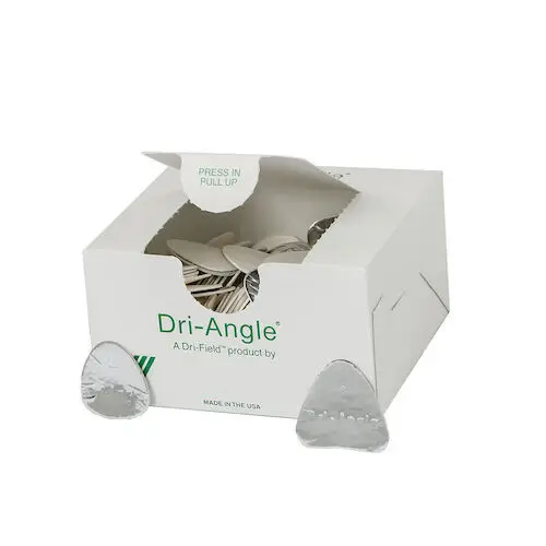 Dri-Angles Silver-Coated Cotton Roll Substitute, Assorted Small/Large, 360/Box, 32SLAG thumbnail 2