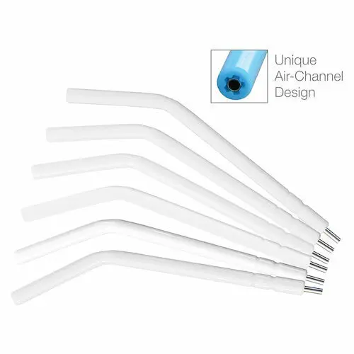 TruTip™ Plus Clear Air/Water Syringe Tips, Disposable, Metal Core, 150/Pack, 108-150C thumbnail 3