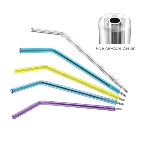 TruTip Plus Air/Water Syringe Tips, Assorted Colors, Metal Core, 150/Pack, 108-150AST thumbnail 3