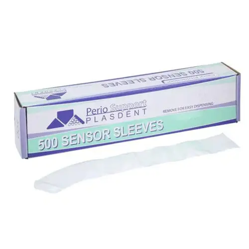 Plasdent Digital Sensor Sleeves for Dexis, Size 2, Clear Plastic, No Paper Backing, 9.5" Long, 500/Box, PS-DEXIS-2 thumbnail 11