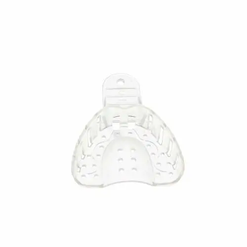 Plasdent Excellent-Crystal Perforated Impression Trays, #5 Small Upper, Clear, 12/Pk, ITC-SU thumbnail 4