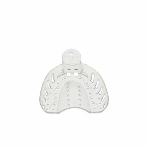 Plasdent Excellent Crystal Impression Trays, X-Large Upper, Clear, Perforated, #X1, 12/Pk, ITC-XLU thumbnail 3