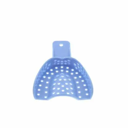 Plasdent Excellent II Disposable Impression Trays, Perforated, Size 3 Medium Upper Arch, Baby Blue, 12/Pk, IT2-MU thumbnail 8