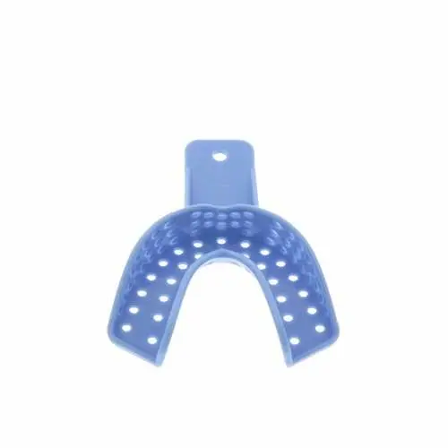 Excellent II Disposable Impression Trays, #4 Medium Lower Arch, Perforated, Baby Blue, 12/Pk, IT2-ML thumbnail 8