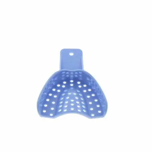 Excellent II Disposable Impression Trays, #5, Small, Upper Arch, Perforated, Baby Blue, 12/Pk, IT2-SU thumbnail 7
