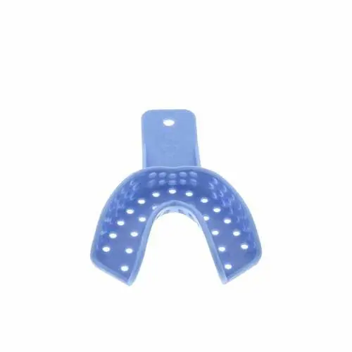 Excellent II Disposable Impression Trays, #6 Small Lower Arch, Perforated Plastic, Baby Blue, 12/Pk, IT2-SL thumbnail 8