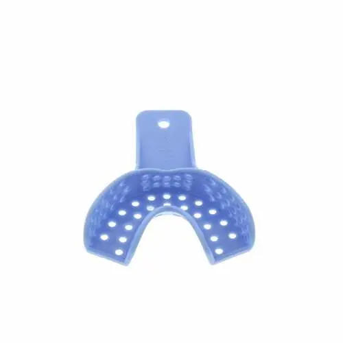 Excellent II Disposable Impression Trays, #9 Anterior, Perforated Baby Blue Plastic, 12/Pk, IT2-ANT thumbnail 8