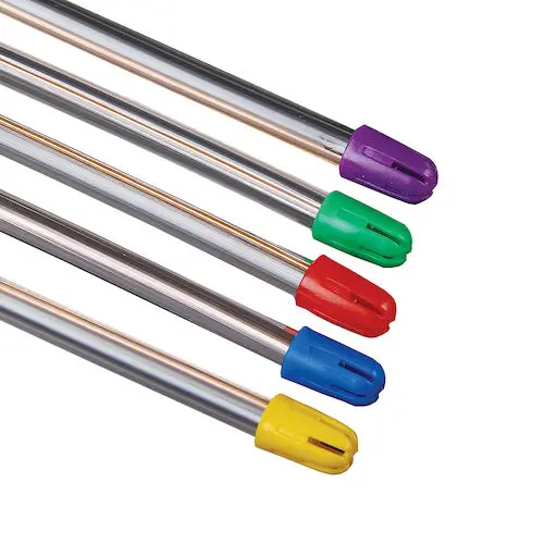 FLEXJET Saliva Ejectors, Clear with Multi-Colored Tip, 100/Pk, 8000-CLM thumbnail 3
