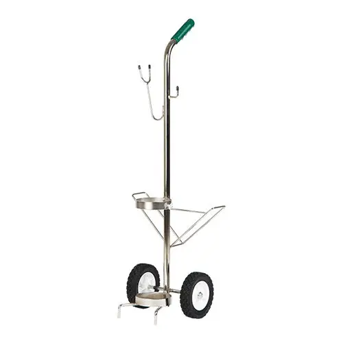 Healthfirst Mobile Oxygen Cart with Rack, Model 3012 - Mobile Oxygen Cart with Rack, 3012 - Image 1