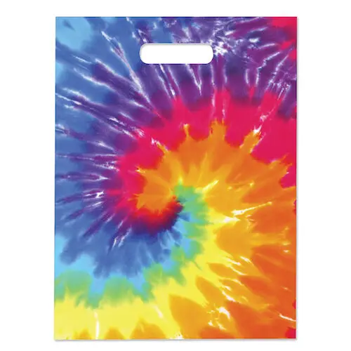 Sherman Specialty Tie-Dye Full Color Patient Bags, 9" x 13", 250/Pack, 99F52 thumbnail 2