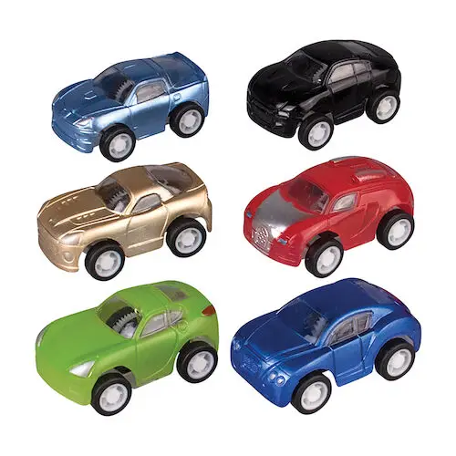 Sherman Specialty Pull-Back Sports Car Assortment, 2", Assorted Colors, 36/Pkg, S9579 thumbnail 2