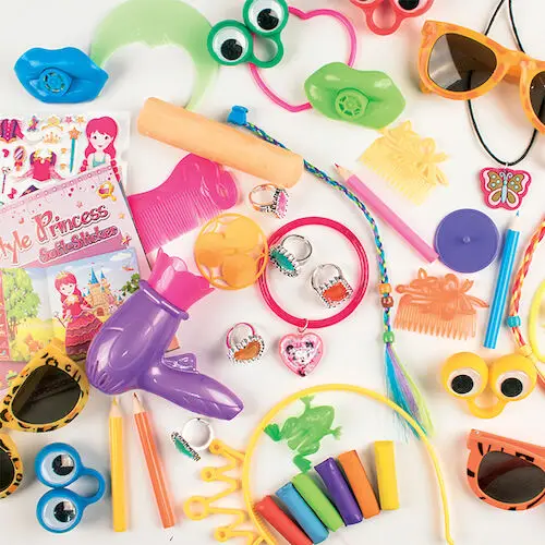 Sherman Specialty Girls Mix Treasure Chest Toy Refill, 144/Pkg, K13R thumbnail 2