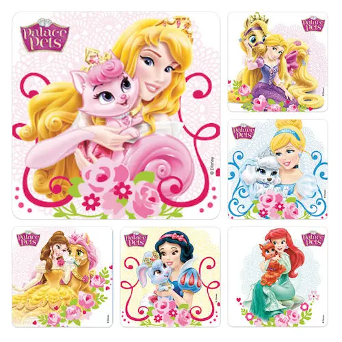 Disney Palace Pets Stickers, Assorted Designs, 2.5" x 2.5", 100/Roll, PS585 thumbnail 2