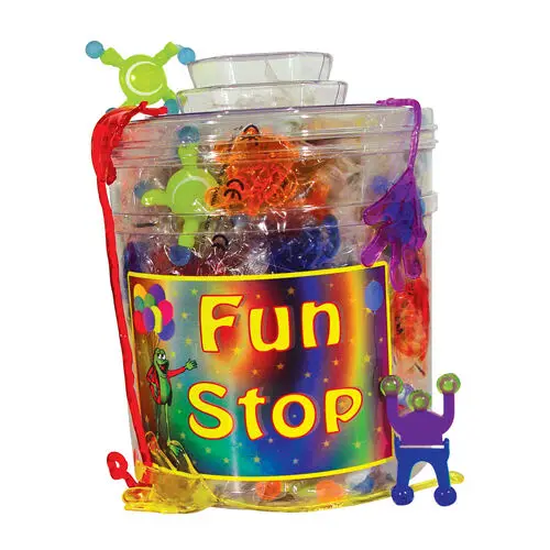 Sherman Specialty Value Sticky Mix Canister, Assorted Sticky Toys, 156/Canister, VA7 thumbnail 2