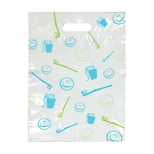 Crayon Art Scatter Bags, Clear, 7.5" x 10", 100/Pack, 98ZQ thumbnail 2