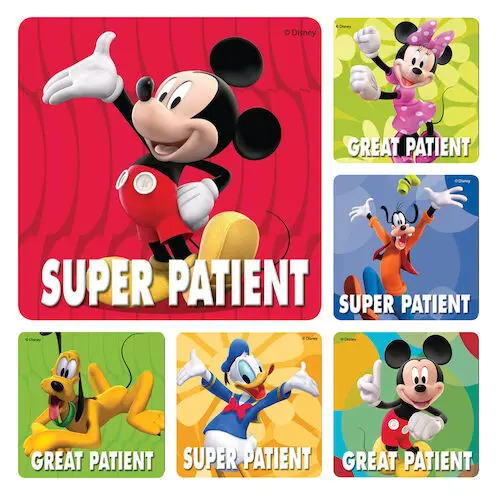 Disney Patient Stickers, Mickey and Friends, 2.5" Assorted Designs, 100/Roll, PS373 thumbnail 2