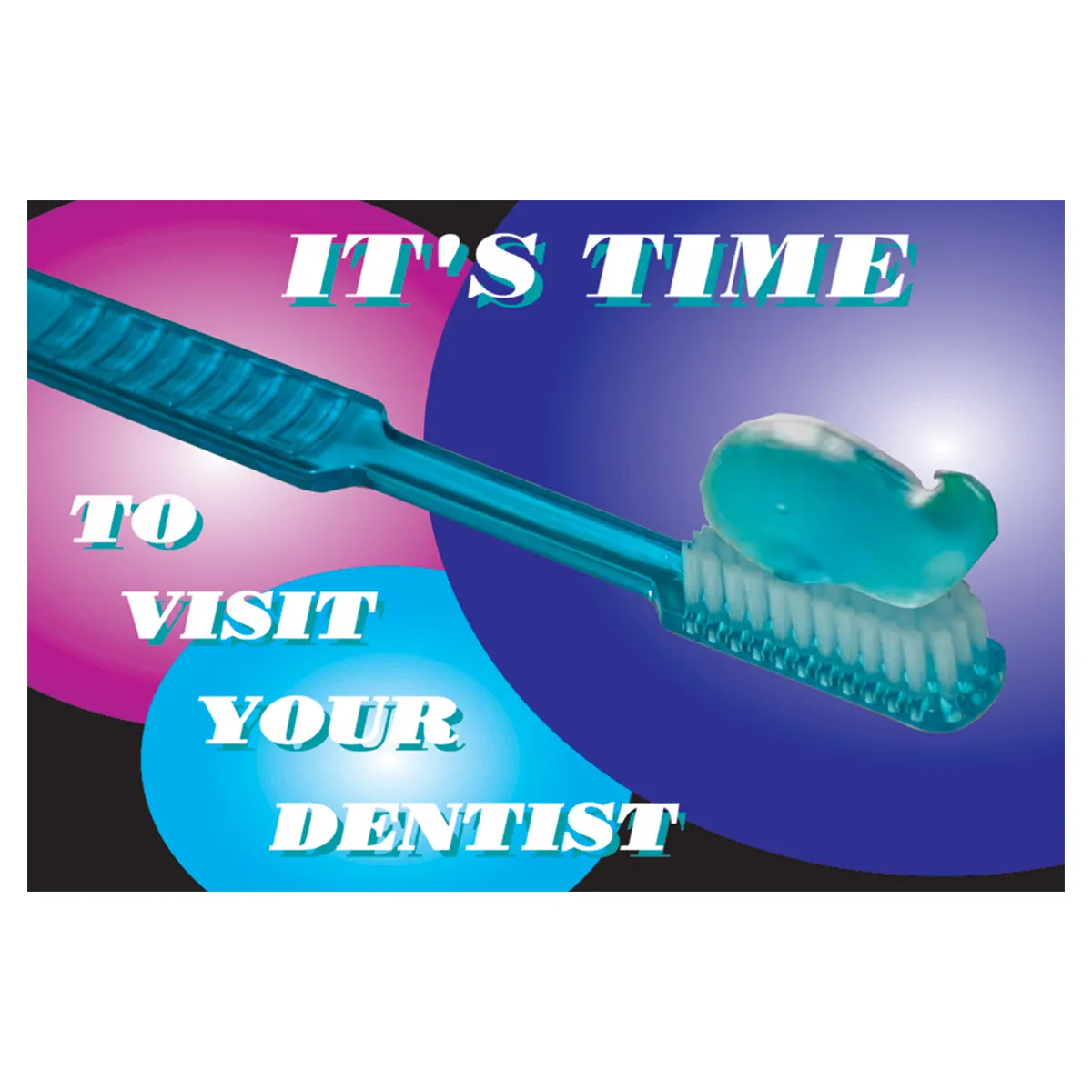Brush/Paste Postcards, 250/Pkg., RC3551 - Brush/Paste Postcards, 250/Pkg., RC3551 - Image 1