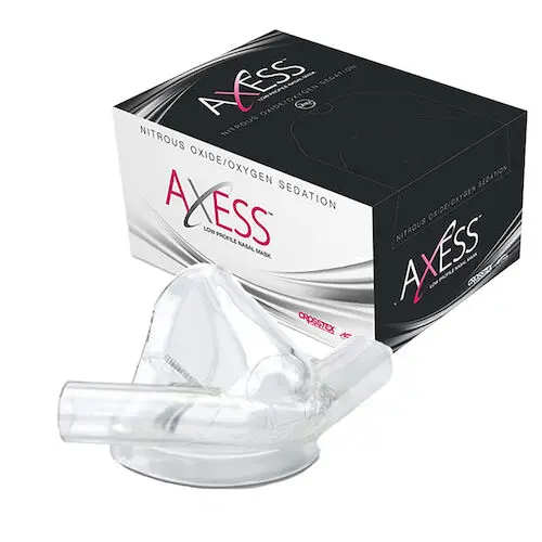 Accutron Axess Low Profile Nasal Mask, Medium, Clear, Unscented, Single-Use, 24/Pk, 53035-9 thumbnail 11