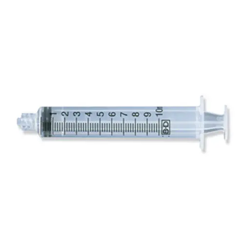 Crosstex Luer-Lok General Use Syringes, Sterile, Single-Use, 10 ml, 200/Box, 302995 - Luer-Lok General Use Syringes - Image 1