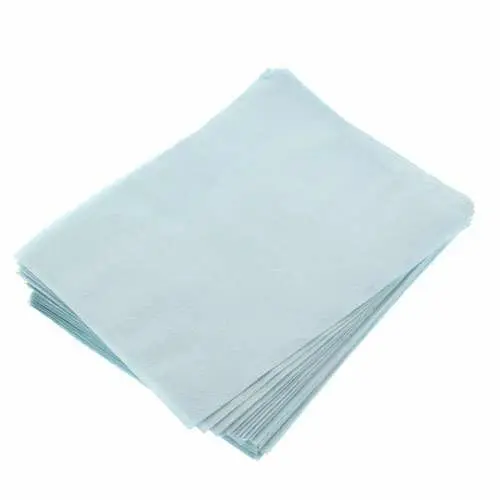 Crosstex Polycoated Headrest Covers, Extra Large, 10" x 13", Blue, 500/Case, L3BL thumbnail 6
