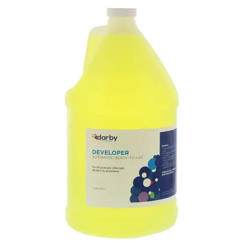 Darby Dental Premixed X-Ray Developer, 1 Gallon, 206-24 - Premixed Developer, Gallon, 206-24 - Image 1