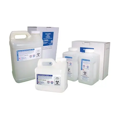 Isolyser SMS 2400 Sharps Mail-Back Disposal System, 3.3 Liter, 2/Pk, SMS2400M thumbnail 3