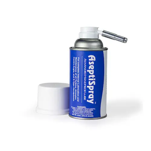 AseptiSpray HPCE Lubricant & Cleaner with E-Type Nozzle, 8.8 oz, AHP-09 - AseptiSpray HPCE Lubricant w/E Type Nozzle 8.8oz - Image 1