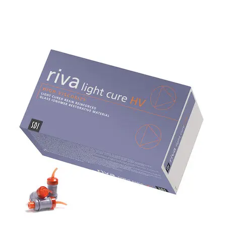 Riva Light Cure HV Capsules, Shade A3.5, High Viscosity Resin-Reinforced Glass Ionomer Restorative, 50/Box, #8730004 thumbnail 2