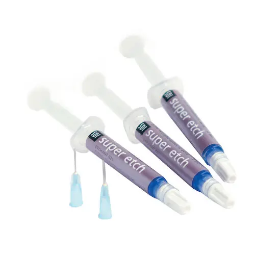 Super Etch Etching Gel, 37% Phosphoric Acid, Syringe Bulk Kit, 2 ml, High Viscosity, Blue, 10/Pk, 8100045 thumbnail 16